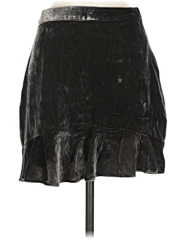 Madewell Faux Leather Skirt (view 1)