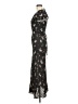 Auguste 100% Viscose Floral Black Cocktail Dress Size M - photo 5