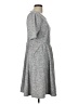 Studio by Torrid Tweed Gray Casual Dress Size Lg Plus (0) - photo 4