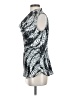 Apt. 9 100% Polyester Silver Sleeveless Blouse Size S - photo 5