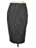 Express Chevron-herringbone Gray Formal Skirt Size 6 - photo 1