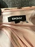 DKNY 100% Polyester Paisley Tan Cocktail Dress Size 10 - photo 7