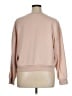 Modern Lux 100% Polyester Floral Pink Sweatshirt Size XL - photo 2