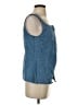 Bailey 44 Blue Sleeveless Blouse Size S - photo 4