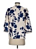 Shein Blue 3/4 Sleeve Blouse Size 4 - photo 2