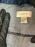Ann Taylor LOFT Outlet Blue Denim Jacket Size XL - photo 6