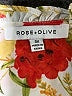 Rose + Olive 100% Polyester Floral Ivory Short Sleeve Blouse Size 3X - photo 7