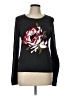 Ann Taylor Factory Floral Black Pullover Sweater Size L - photo 1