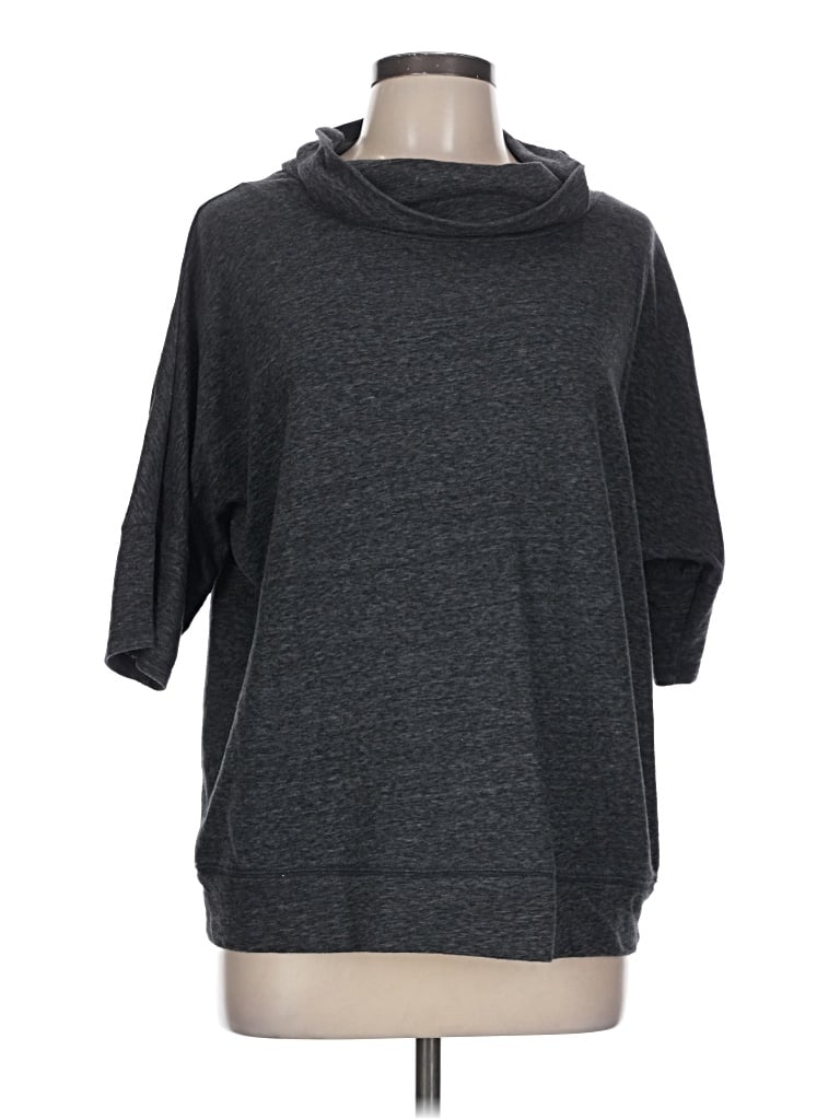 Pre-owned Old Navy 3/4 Sleeve T-shirt In Gray