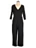 NY&C Solid Black Jumpsuit Size M - photo 1