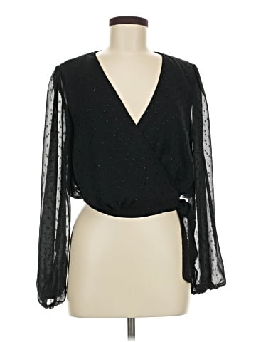 Blue Rain Long Sleeve Blouse (view 1)