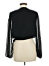 Blue Rain 100% Polyester Black Long Sleeve Blouse Size M - photo 2