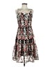 HD in Paris 100% Polyester Floral Black Cocktail Dress Size 0 - photo 1
