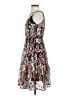 HD in Paris 100% Polyester Floral Black Cocktail Dress Size 0 - photo 5