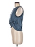 Yogalicious Blue Sleeveless T-Shirt Size M - photo 5
