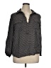 M Magaschoni Polka Dots Black 3/4 Sleeve Blouse Size 1X - photo 1