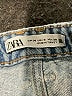Zara 100% Baumwolle Hearts Blue Jeans Size 6 - photo 7