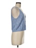 FRYE Blue Sweater Vest Size M - photo 4