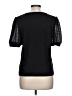 CeCe Black Short Sleeve Top Size L - photo 2