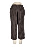 Delancey Studio Stripes Brown Casual Pants Size 1X - photo 1