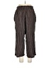 Delancey Studio Stripes Brown Casual Pants Size 1X - photo 2