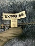 Express 100% Cotton Blue Denim Jacket Size L - photo 6