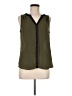 Apt. 9 100% Polyester Green Sleeveless Blouse Size M - photo 1