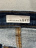 Ann Taylor LOFT Solid Blue Jeans Size 25 waist - photo 4