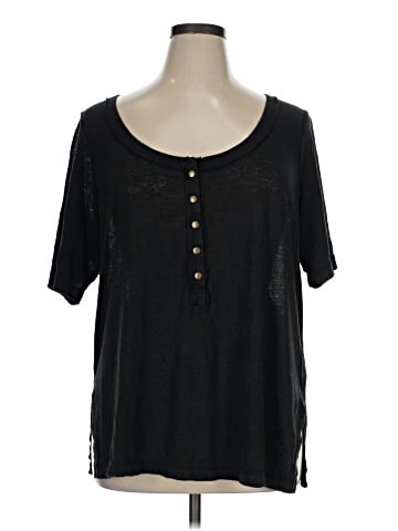 Festi Short Sleeve Henley (view 1)