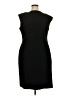 Calvin Klein Solid Black Cocktail Dress Size 18 - photo 2