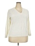 Talbots Outlet Ivory Pullover Sweater Size 2X - photo 1