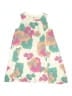 Tea 100% Cotton Floral Ivory Dress Size 16 - photo 1