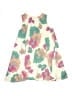Tea 100% Cotton Floral Ivory Dress Size 16 - photo 2