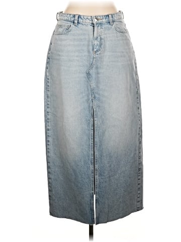 Zara Denim Skirt (view 1)