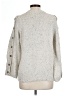 Alya Tweed Gray Pullover Sweater Size L - photo 2