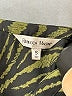 Rebecca Malone 100% Polyester Animal Print Green Long Sleeve Blouse Size S - photo 7