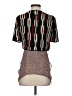 BCBGMAXAZRIA 100% Polyester Black Short Sleeve Blouse Size XXS - photo 2