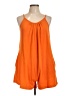 Unbranded Solid Orange Romper Size L - photo 1