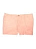 Old Navy 100% Cotton Chevron-herringbone Orange Shorts Size 20 - photo 1