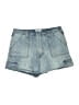 Forever 21 Blue Denim Shorts Size 31 waist - photo 1