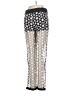Assorted Brands 100% Polyester Stars Silver Active Pants Size S - photo 2