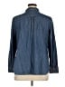 Talbots 100% Cotton Blue Long Sleeve Button-Down Shirt Size XL - photo 2
