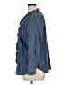Talbots 100% Cotton Blue Long Sleeve Button-Down Shirt Size XL - photo 5