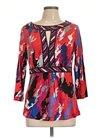 BCBGMAXAZRIA Long Sleeve Blouse (view 1)