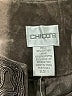 Chico's 100% Leather Brown Leather Jacket Size Med (1) - photo 6