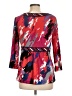 BCBGMAXAZRIA Red Long Sleeve Blouse Size L - photo 2