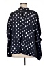 Unbranded 100% Polyester Blue 3/4 Sleeve Blouse Size XL - photo 2