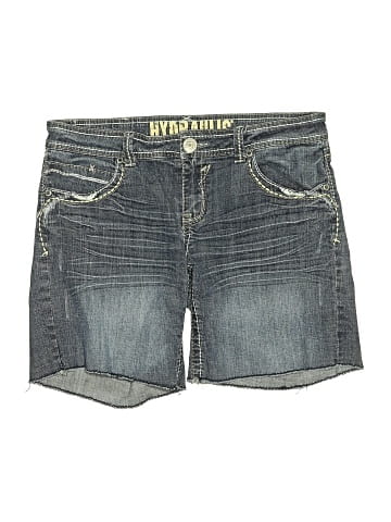 Hydraulic Denim Shorts (view 1)