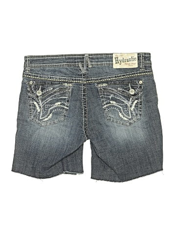 Hydraulic Denim Shorts (view 2)