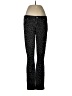 Express Animal Print Black Jeggings Size 8 - photo 1